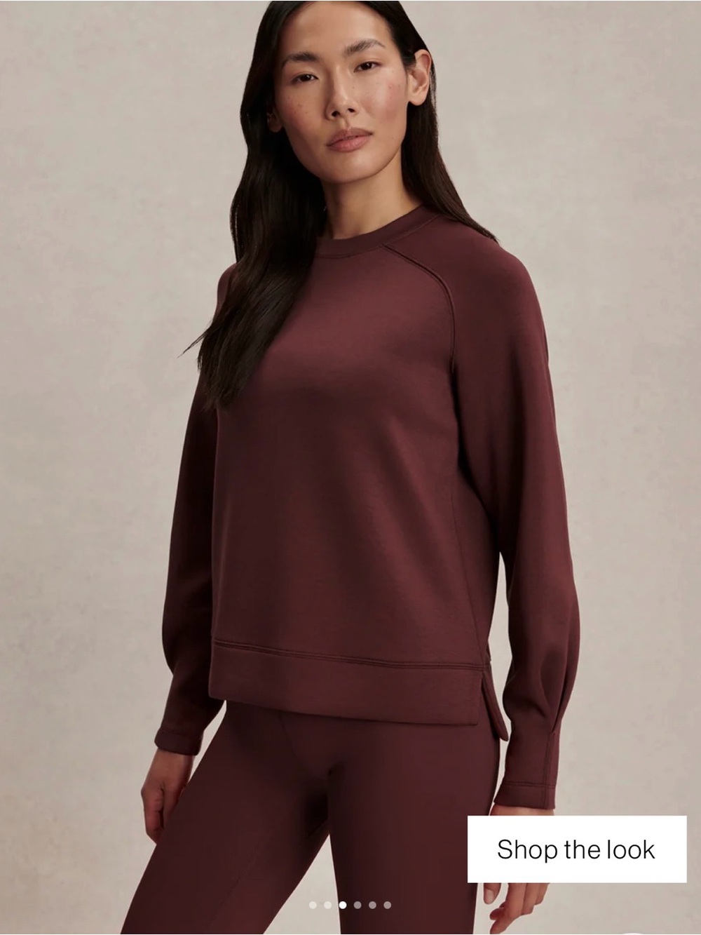 Varley Zosia Crew-Neck Sweatshirt